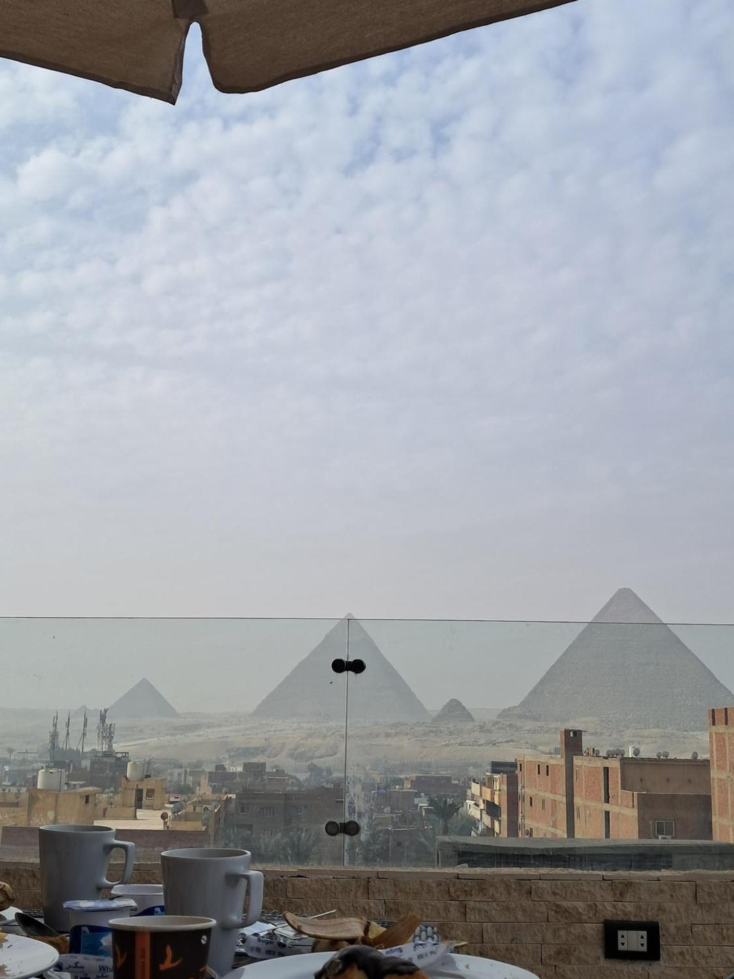 Piramide De Giza View Inn Kafrat al Jabal Luaran gambar