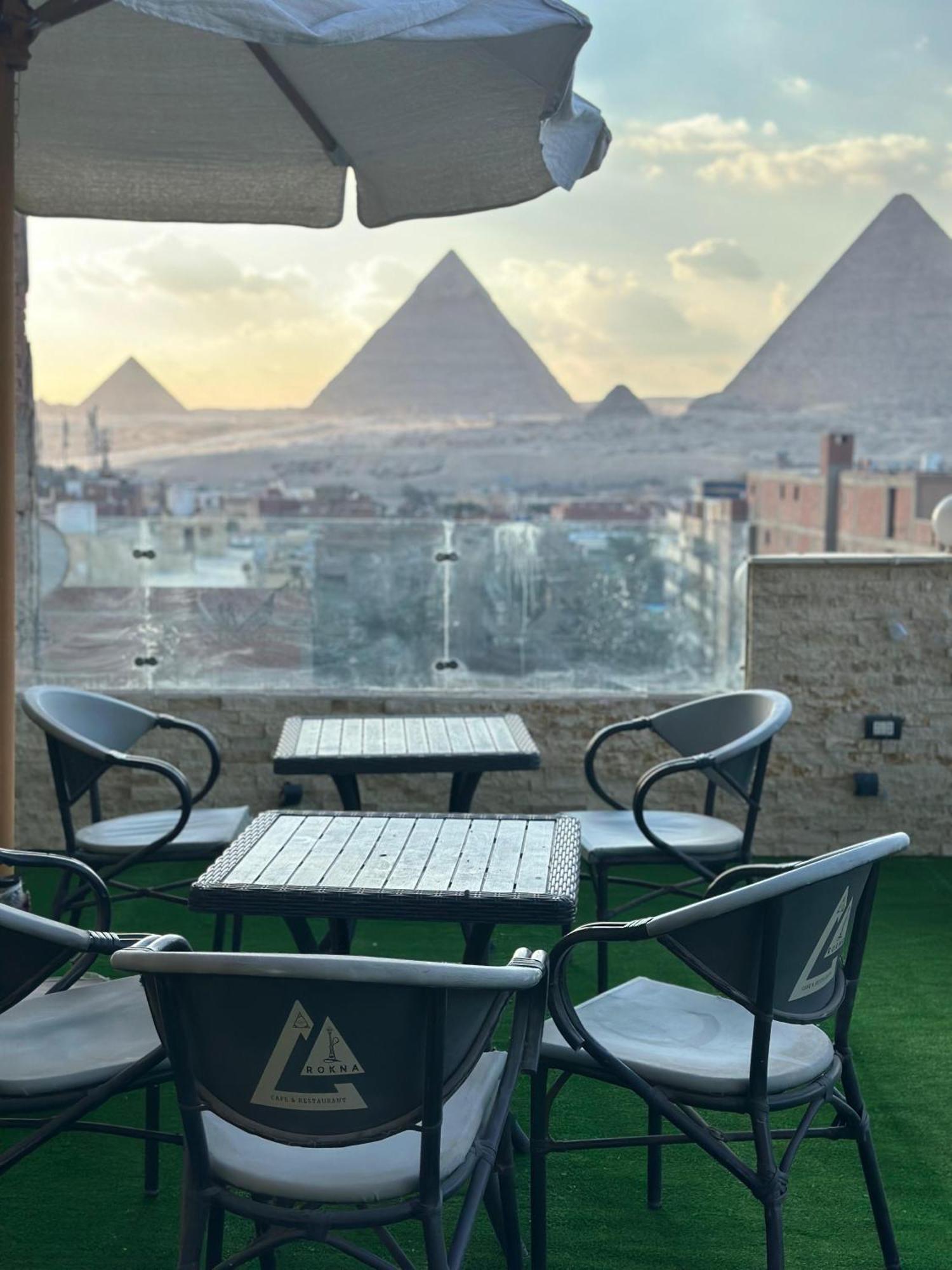 Piramide De Giza View Inn Kafrat al Jabal Luaran gambar