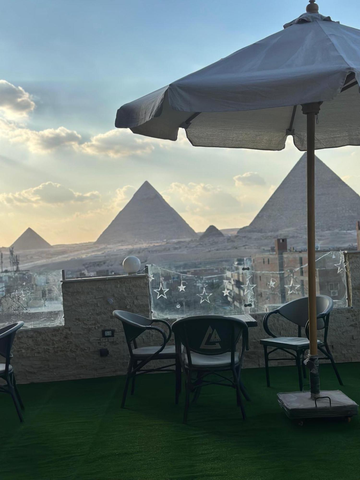 Piramide De Giza View Inn Kafrat al Jabal Luaran gambar