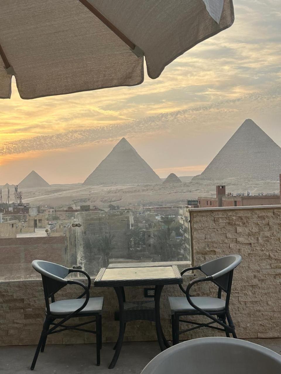 Piramide De Giza View Inn Kafrat al Jabal Luaran gambar