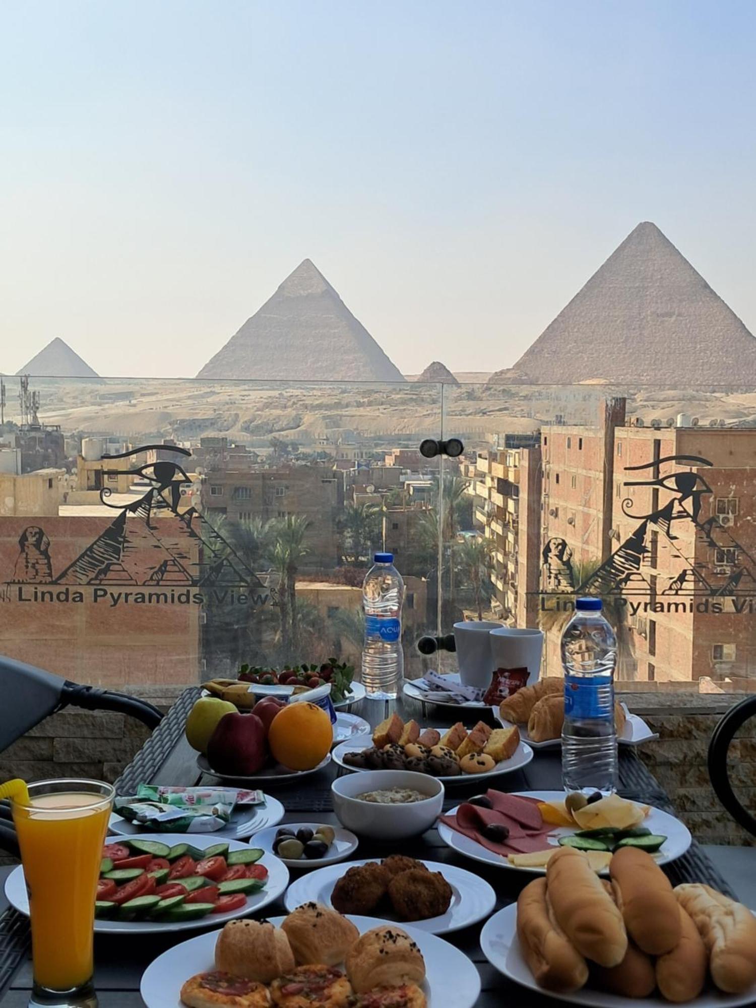Piramide De Giza View Inn Kafrat al Jabal Luaran gambar